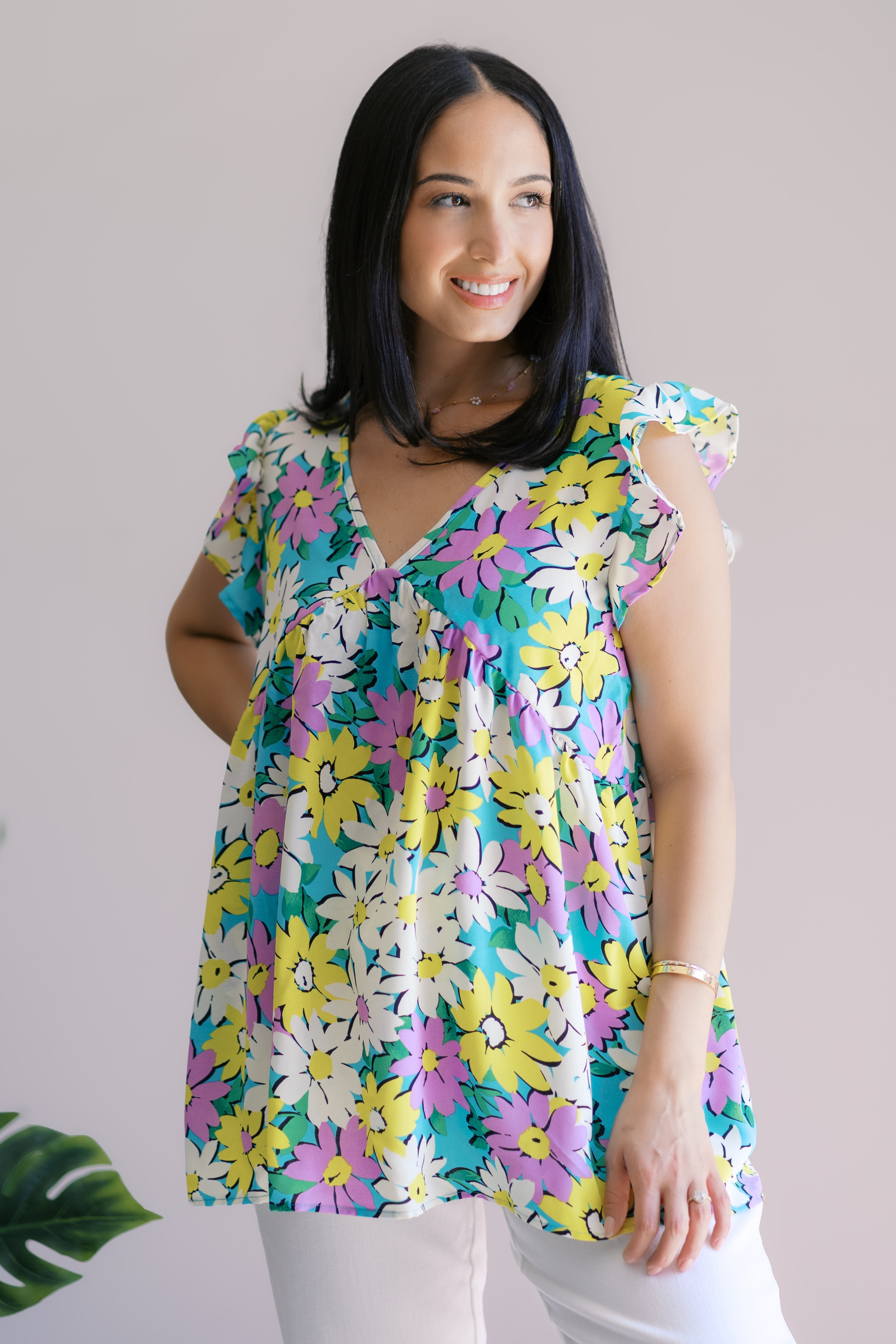 Petal Party Flutter Sleeve